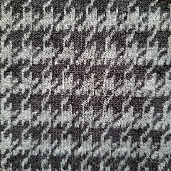 Banana Republic Black Gray Houndstooth Dress - Picture 4 of 7